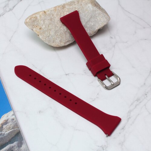 Narukvica flat za samsung smart watch 4, 5 20mm bordo Slike
