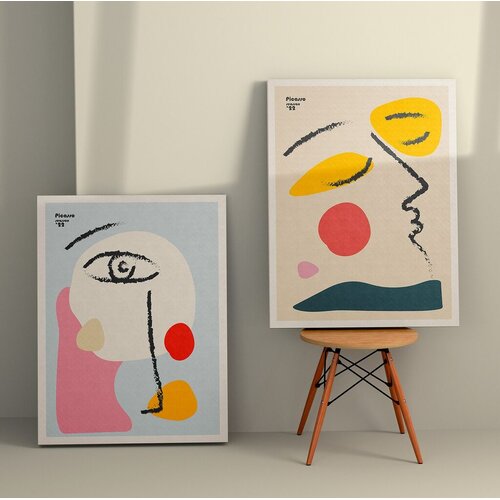 Wallity Zidna dekoracija 2KNV4363, 70 x 100cm, 2 komada Cijene
