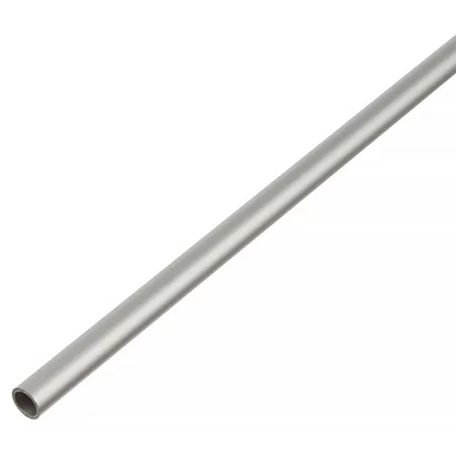 MM Okrogla cev, Kantoflex (Ø x D: 15 mm x 2000 mm, aluminij, srebrna, eloksirana)