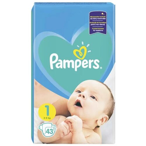 Pampers pelene Active baby VP 1 newborn, 43/1 4382 Slike