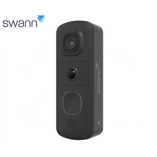 Swann EVOVDB EVO pametni video zvonec, 2K QHD, WIFI, TrueDetect, Shield AI glasovni pomočnik, 5200mAh polnilna baterija, 140&deg; snemanje, APP, IR, (5000445348) Cene