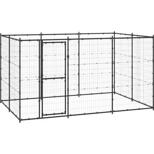  Vanjski kavez za pse čelični 7 26 m&amp;sup2; Slike