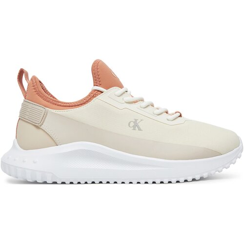 Calvin Klein Jeans Superge Eva Runner Low Lace Mix In YW0YW01759 &amp;Eacute;cru Slike