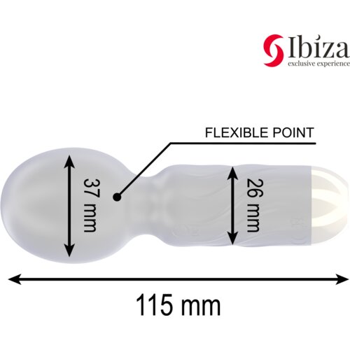 Ibiza Mini MasaŽer Pocket Wand Black Slike