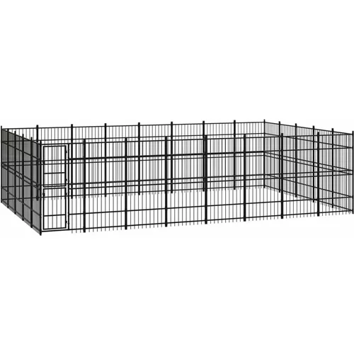  vanjski kavez za pse čelični 36 86 m²