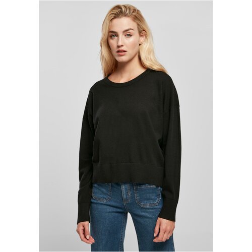 UC Ladies Ladies Eco Viscose Oversized Basic Sweater black Cene