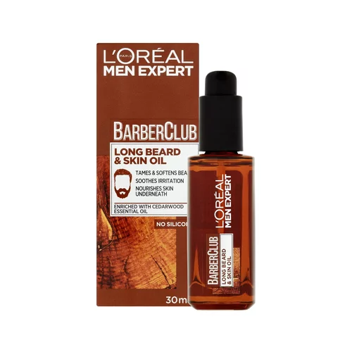 L´Oréal Paris Men Expert Barber Club ulje za punu bradu i lice 30 ml