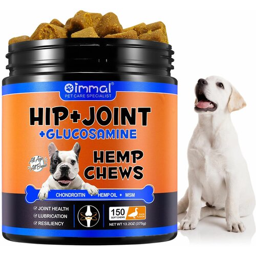 Oimmal hip and joint supplement chews pačetina 150 kom Slike