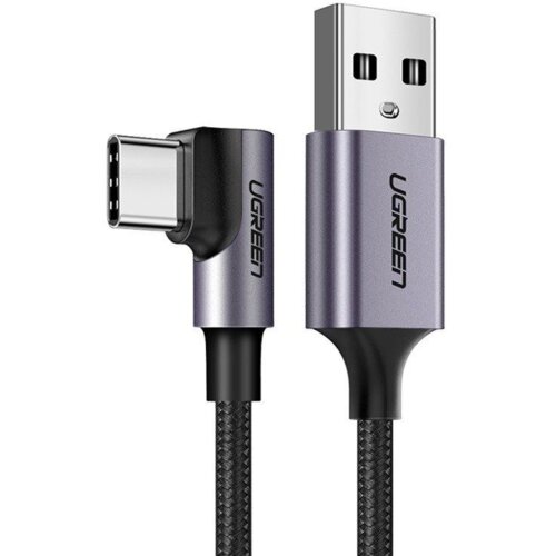 Ugreen 50940 USB kabel 5 m USB 2.0 USB A USB C Črna, Srebro Slike