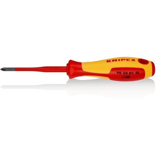 Knipex Phillips&reg; 98 24 01 SL vde odvijač s križnim prorezom PH 1 Duljina o&scaron;trice: 80 mm Cijene