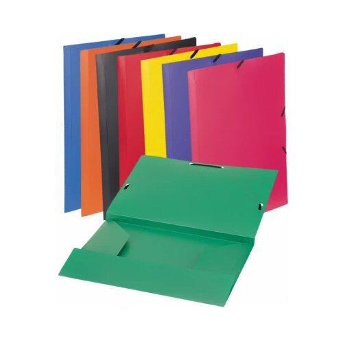 Viquel Fascikla PVC sa gumicom, 240 x 320 x 15 mm plava 04CF10E Cene