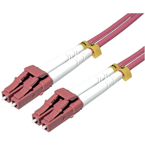 Roline 21158613 steklena vlakna optični priključni kabel LC 5.00 m vijolična 1 kos, (20630847) Cene