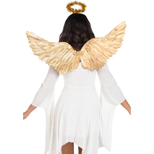 Leg Avenue Metallic Angel Wings & Halo Gold Cene