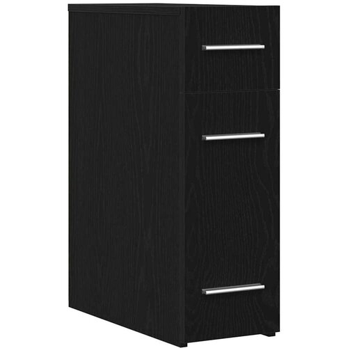  Apotekarski ormar Crni hrast 20 x 45,5 x 60 cm Slike