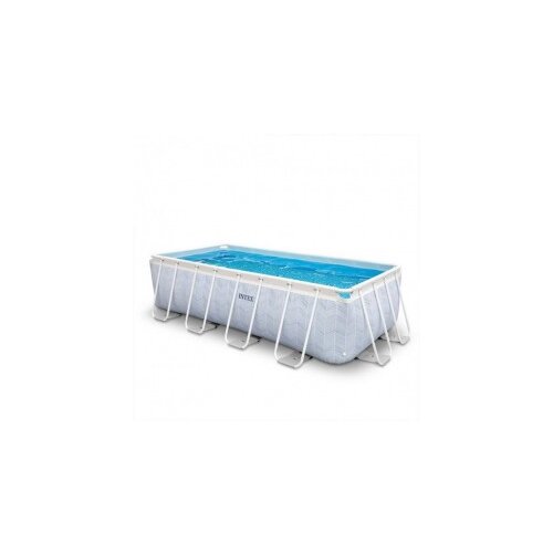 Intex prism frame chevron pravougaoni bazen 400x200x100 cm Slike