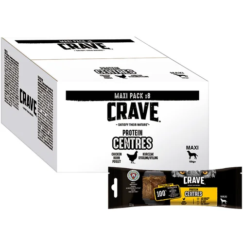 CRAVE 20 % popusta! Protein Snacks - Centres Maxi: piletina 8 x 72 g