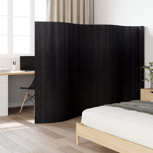 vidaXL Sobna pregrada crna 165 x 600 cm od bambusa Cijene