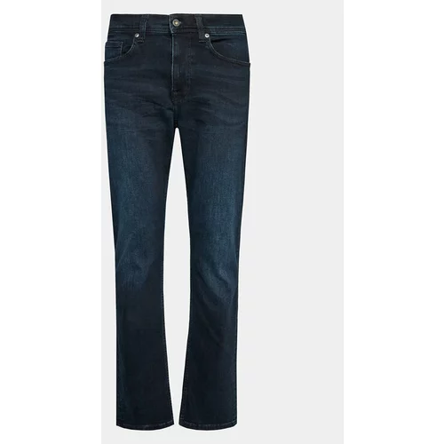 Mustang Jeans hlače Orlando 1013321 Mornarsko modra Slim Fit