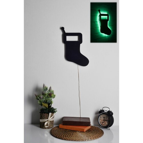 Wallity LED dekoracija Socks 2 Green Slike