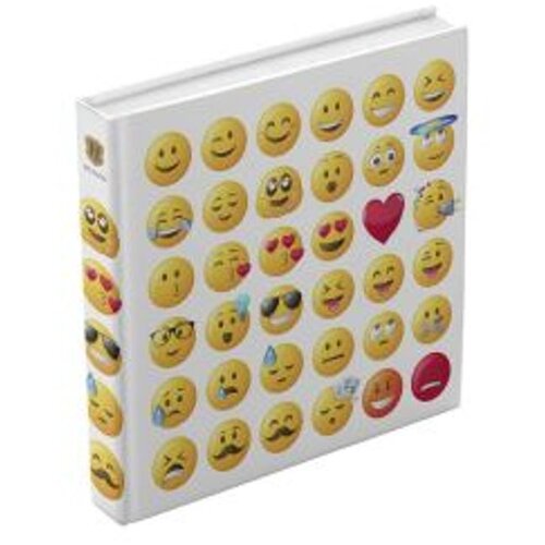 Henzo Album za slike Emoji, 30 &amp;times; 30 cm, 100 bijelih stranica, za 400 slika 10 &amp;times; 15 cm Slike