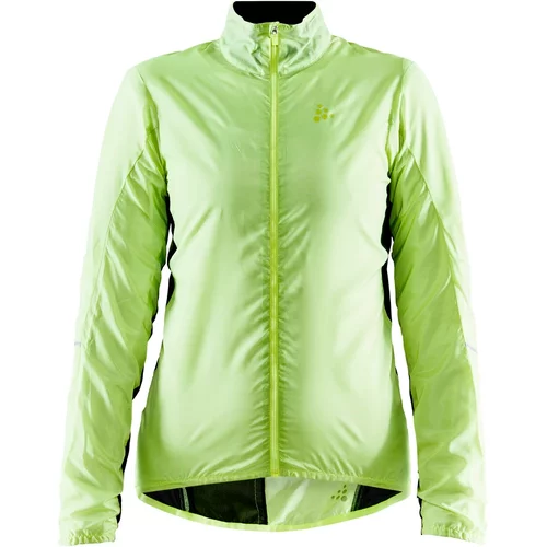 Craft Women's cycling jacket Essence Light Wind yellow, XS