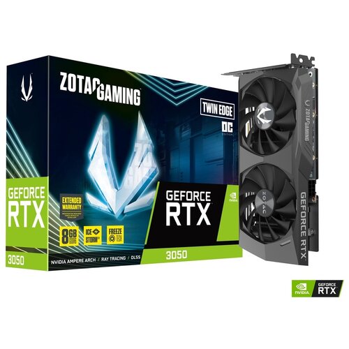 Zotac Gaming Geforce Rtx 3050 Twin Edge Oc 8Gb Gddr6 grafična kartica, (21215347) Cene