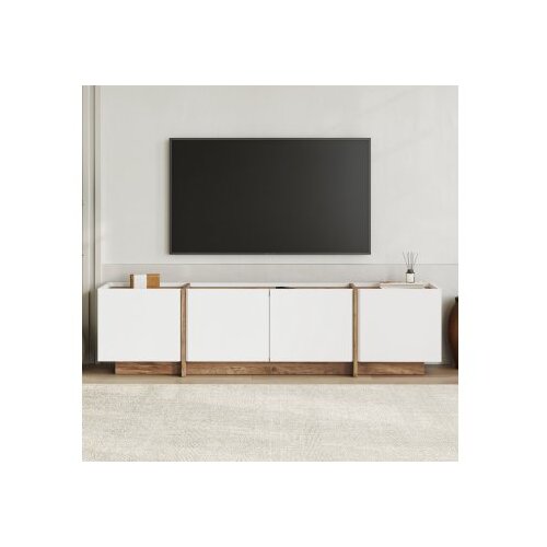 Hanah home TV ormarić, 180x46x35cm, bijela Slike