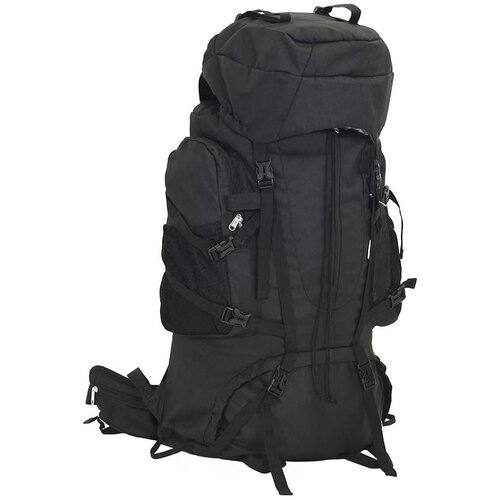  Ruksak za planinarenje crni 100 L od tkanine Oxford Slike