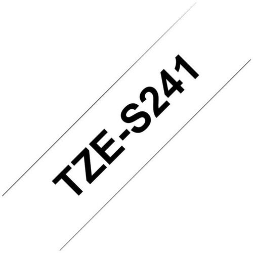 Brother trak TZe-S241 (črna-bela), original Slike