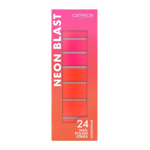 Catrice samolepilni trakovi za manikuro - Neon Blast Nail Polish Strips - 020 Neon Thunder Cene
