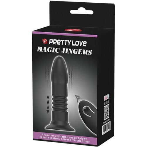 Pretty Love Vibrirajući potisni analni čep Magic Jingers Slike