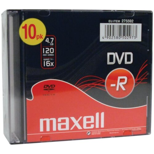  DVD-R Maxell, 10/1 Cijene