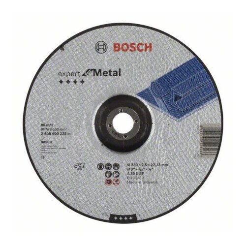 Bosch rezna ploča ispupčena expert for metal A 30 S BF, 230 mm, 2,5 mm ( 2608600225 ) Cene