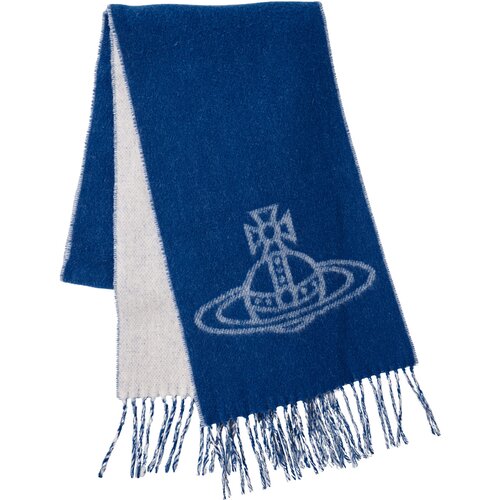 Vivienne Westwood &amp;Scaron;ali &amp;amp; Rute 25X180 SCARF Modra Slike
