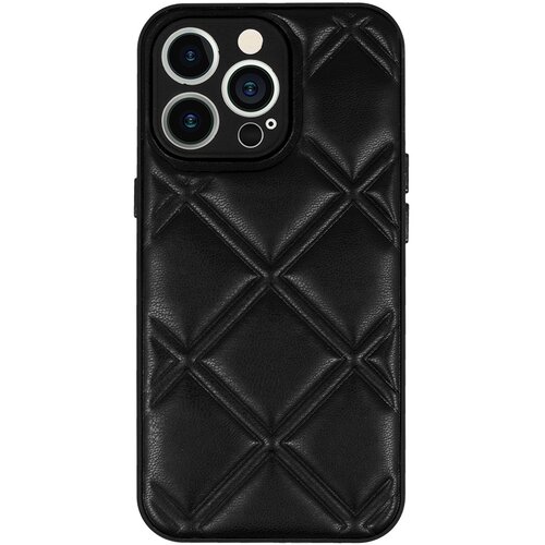 Urbie Leather 3D Black ovitek za telefon Iphone 14 Pro Max, (21052202) Cene