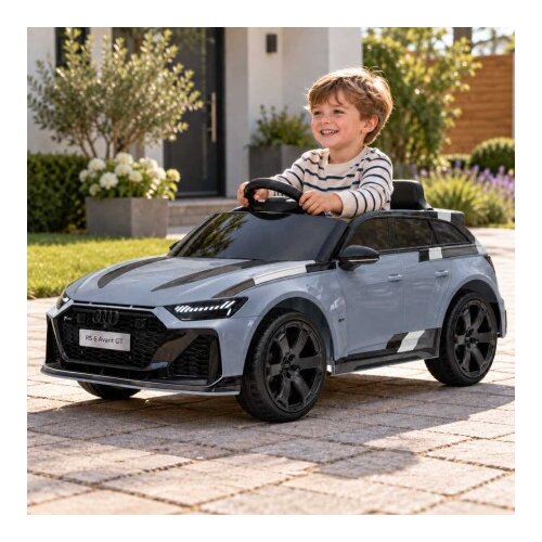  Dečiji automobil na akumulator Audi RS6 Avant GT Sivi (12V) ( SM-26401S ) Slike
