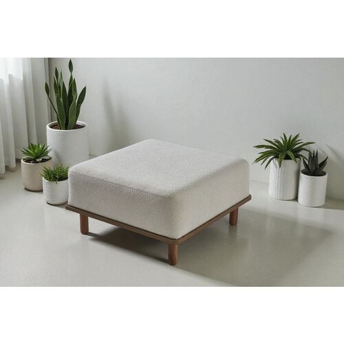Atelier Del Sofa Pia - White White Pouffe Slike