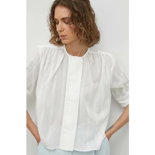 DAY BIRGER ET MIKKELSEN Pamučna košulja za žene, boja: bijela, relaxed