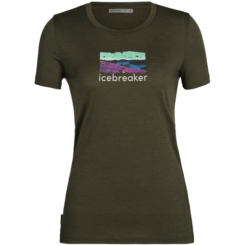 ICEBREAKER Tech Lite II SS Tee Trailhead Loden Women's T-Shirt Slike