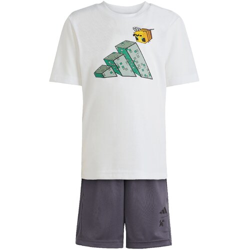 Adidas Športna trenirka ' MINECRAFT TRAINING SUMMER' rumena / zelena / črna / bela Cene