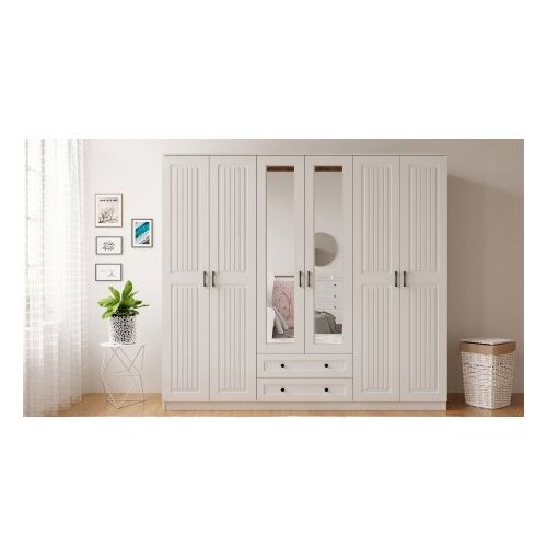 Hanah home ormar mat bela boja rb 075 (167RAB1184) Cene