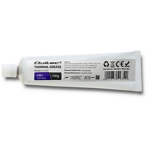 Qoltec 51654 Thermal grease 4.63 W/m-K | 100g | grey Cijene