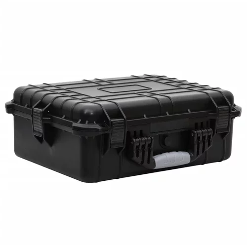  Prijenosni kovčeg crni 52x40x19 cm od PP-a