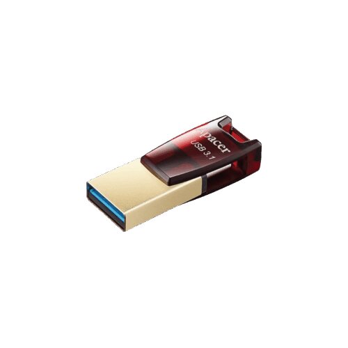  USB memory stick APACER FD 64GB Type-C/TypeA 3.2 OTG AH180 Red AP64GAH180R-1 Cijene