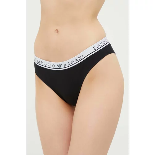 Emporio Armani Underwear Spodnjice 2-pack črna barva