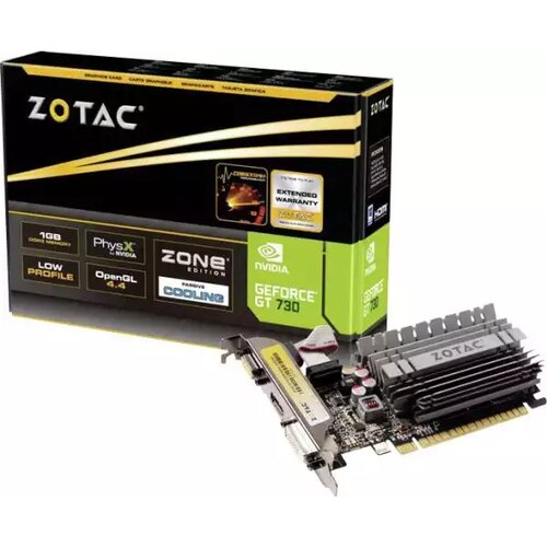 Zotac grafička kartica gt 730 2GB DDR3 64 bit dvi/hdmi/vga Slike