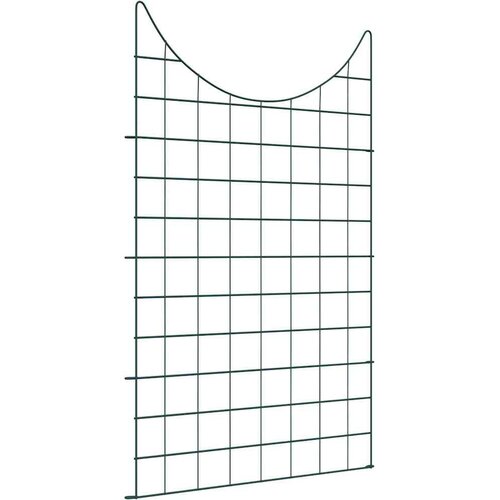  Set ograde za ribnjak 8 pcs Zelena 50 x 80 cm Čelik Slike