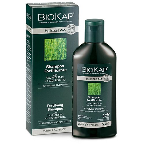 Biokap bio šampon za revitalizaciju i jačanje kose 200 ml Slike