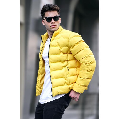 Madmext Winter Jacket - Yellow - Puffer | ePonuda.com