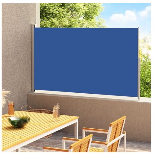  VIDAXL Zložljiva stranska tenda za teraso 180x300 cm modra Cene